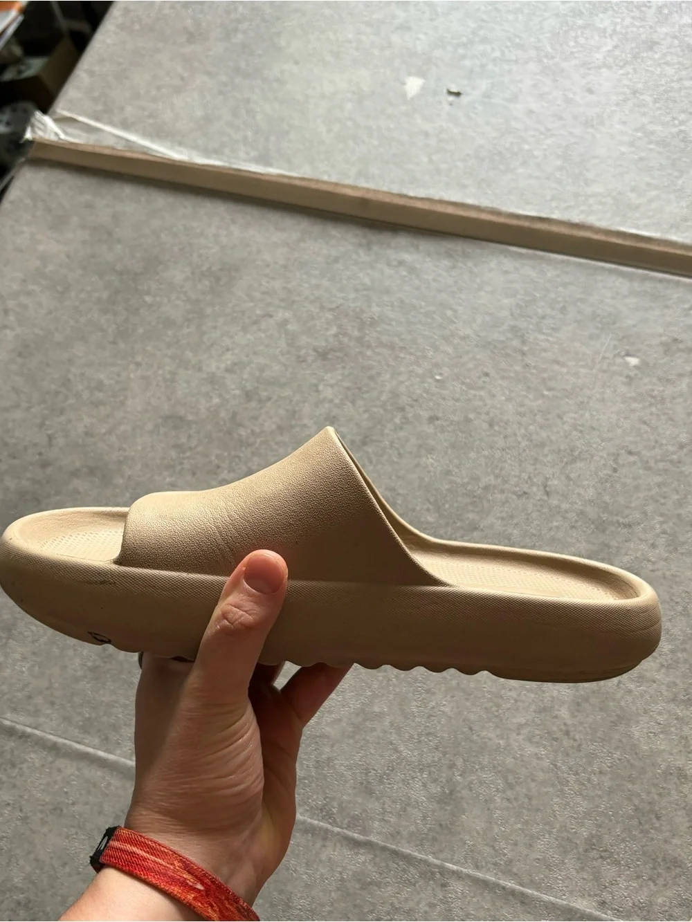 Tan slides